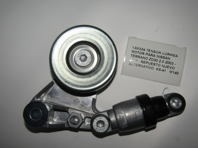 Tensor Correa Motor Para Nissan Terrano Zd30 2.0 2003 - 2010 - foto 2