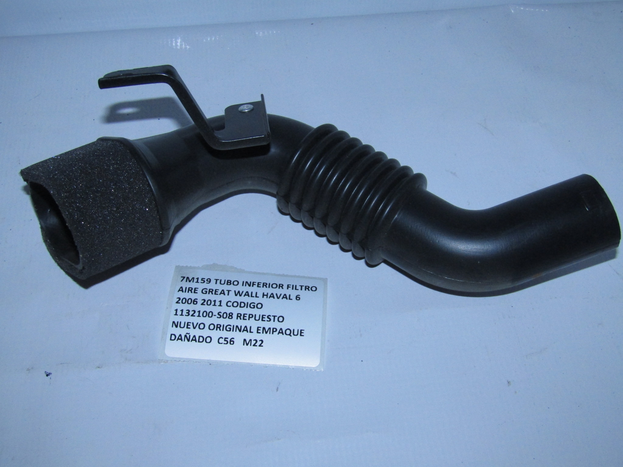 Tubo Inferior Filtro Aire Great Wall Haval 6 2006 2011