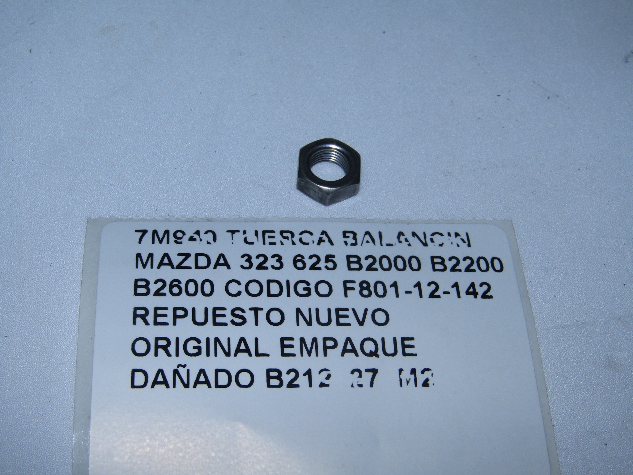Tuerca Balancin Mazda 323 625 B2000 B2200 B2600 F801-12-142 - foto 3