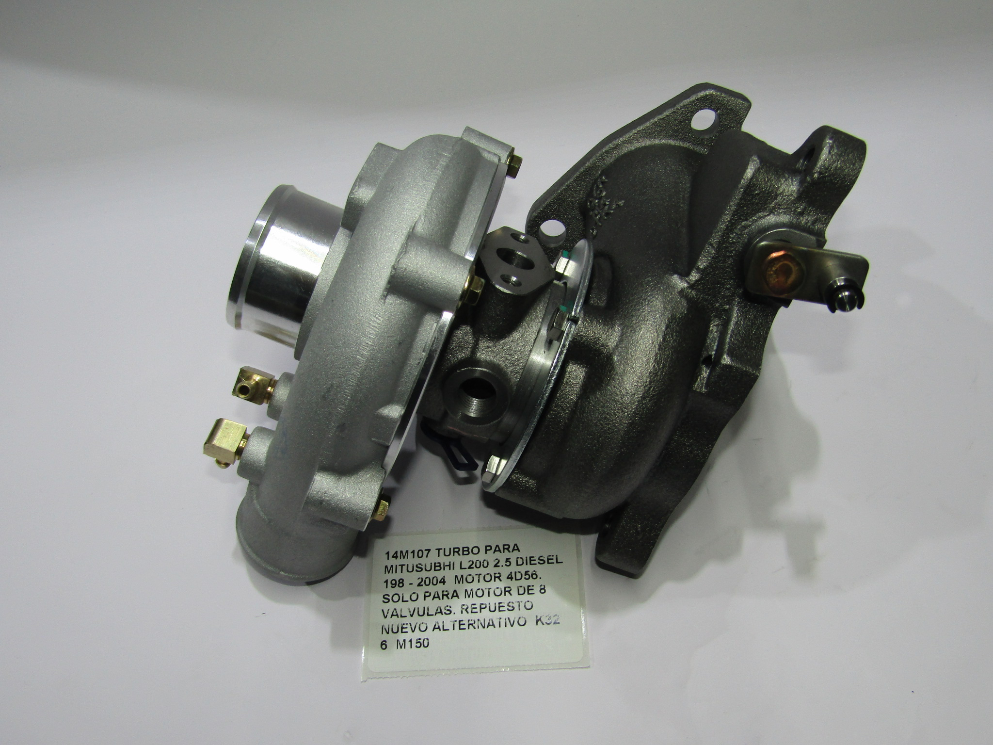 Turbo Para Mitusubhi L200 2.5 Diesel 1998-2004 Motor 4d56 - foto 4