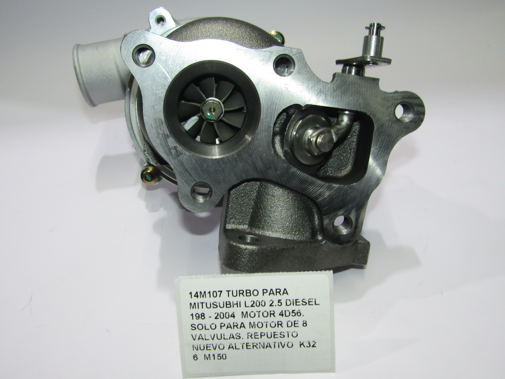 Turbo Para Mitusubhi L200 2.5 Diesel 1998-2004 Motor 4d56 - foto 5