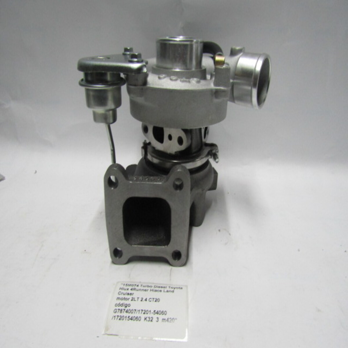 Turbo Toyota Hilux 4runner Ct20 Hiace Land Cruiser 2.0 2.4lt - foto 7
