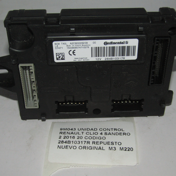 Unidad Control Renault Clio Iv Sandero 2 Original 284b10317r - foto 2