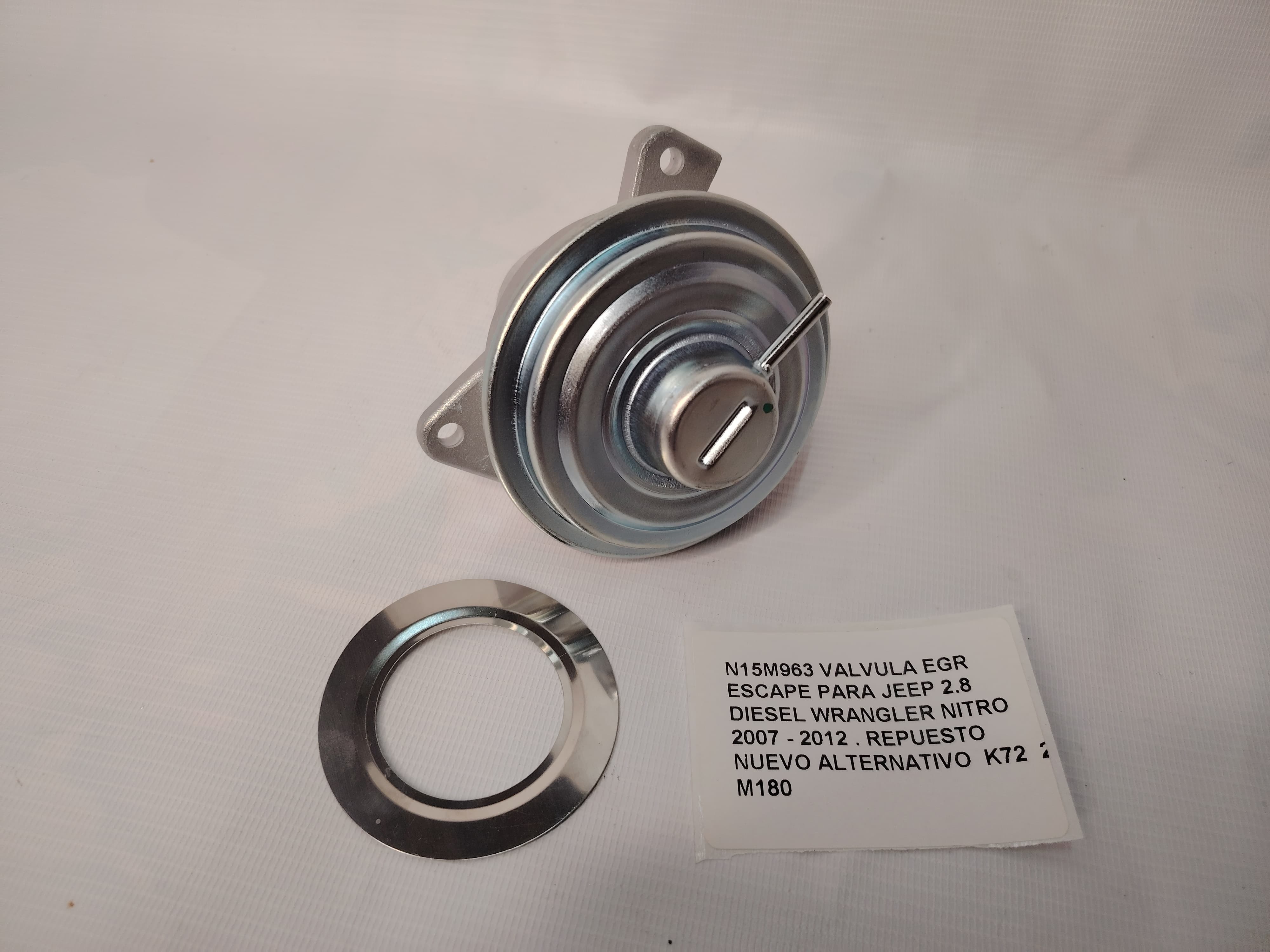 Valvula Egr Escape Para Jeep 2.8 Diesel Wrangler Nitro 2007 - foto 6