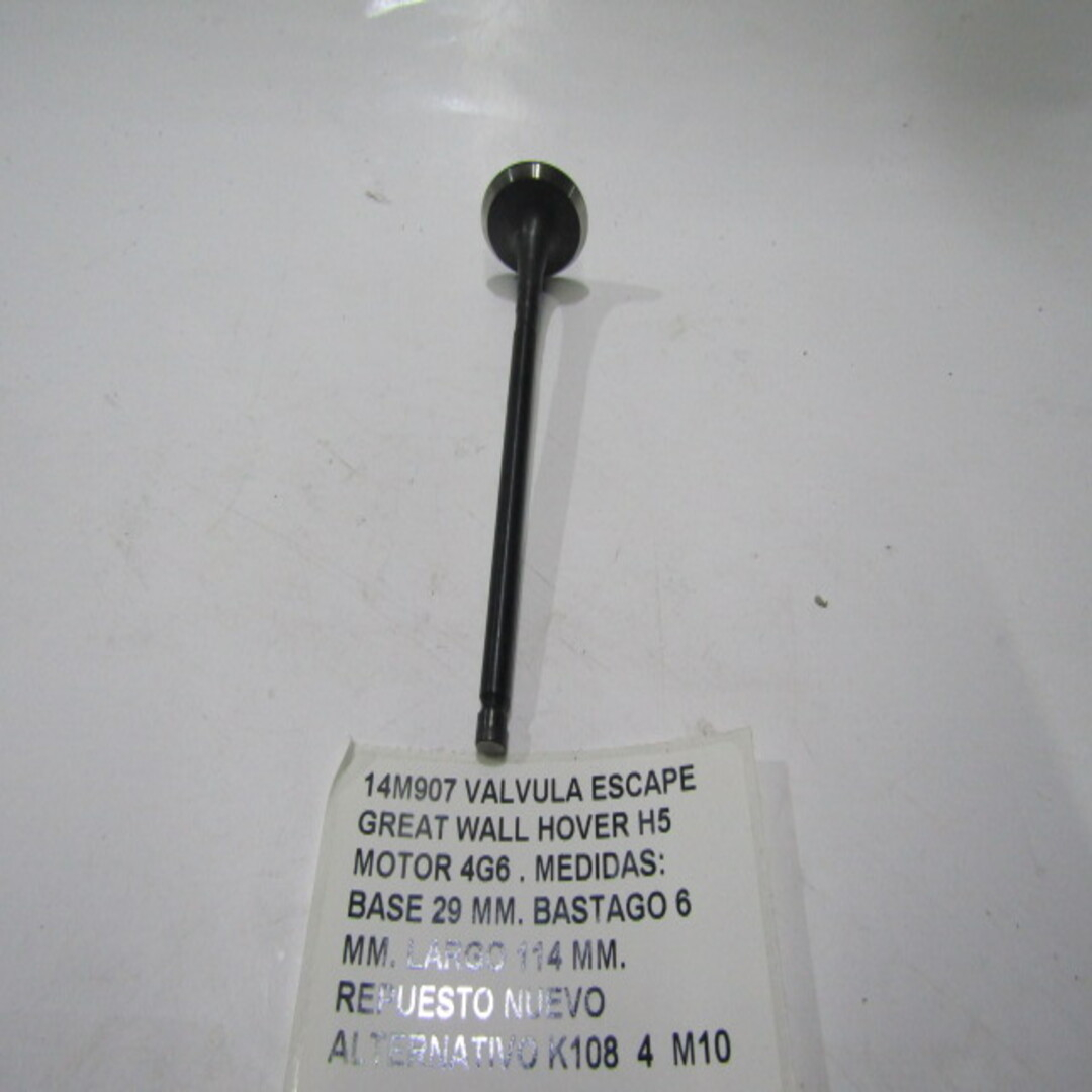 Valvula Escape Great Wall Hover H5 Motor 4g6 - foto 5