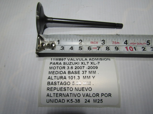 Valvula Escape Suzuki Xl7 Xl-7 3.6 2007 - 2009