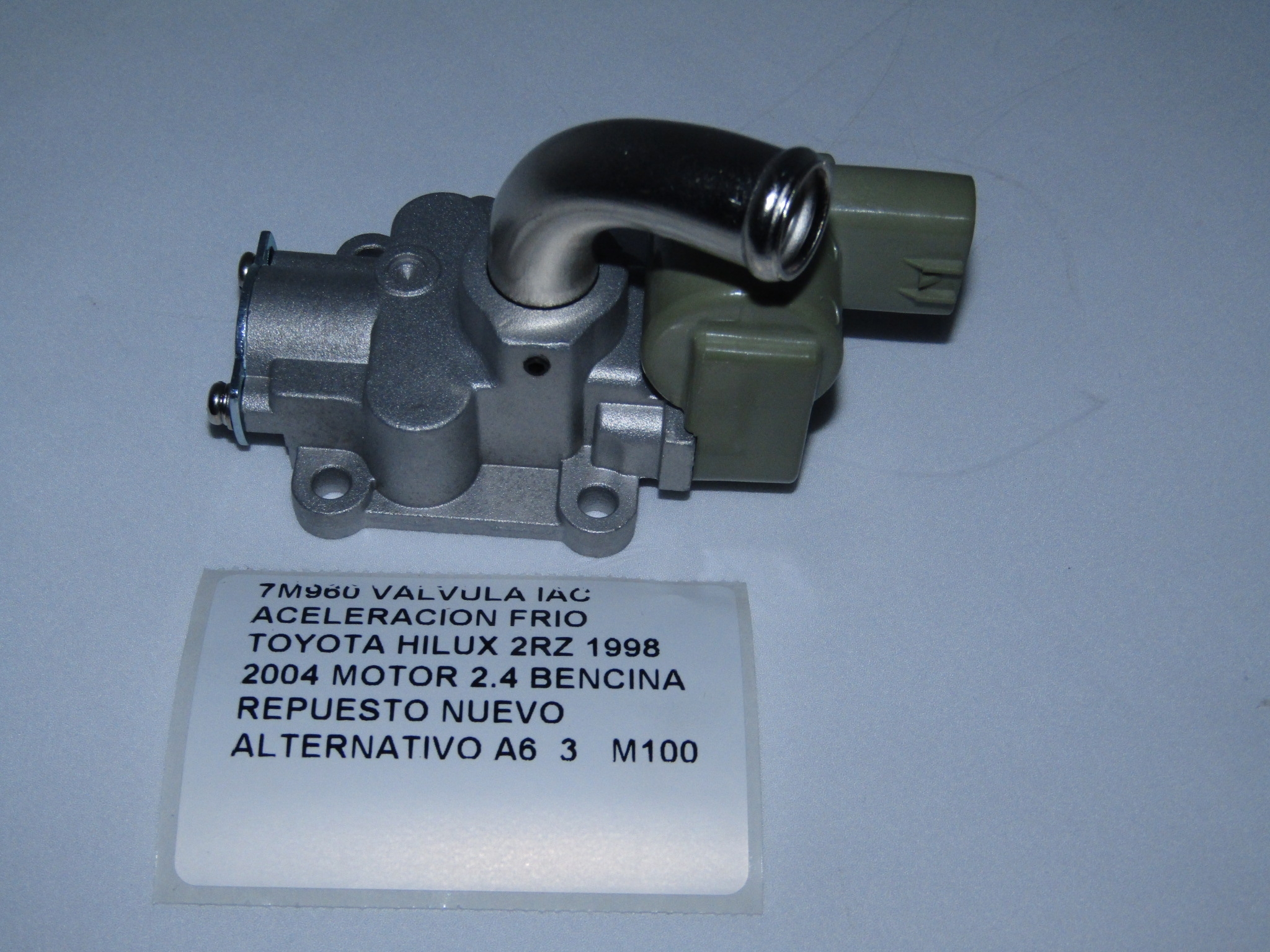 Valvula Iac Aceleracion Frio Toyota Hilux 2rz 1998 2004