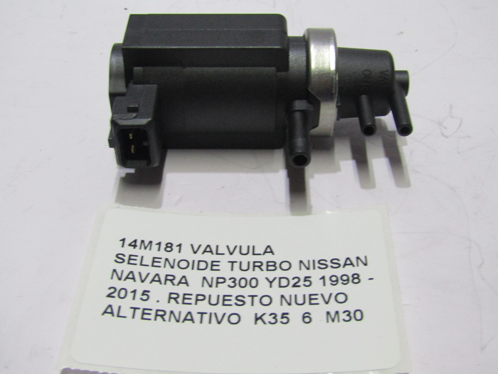 Valvula Selenoide Turbo Nissan Navara Np300 Yd25 1998-2015 - foto 6