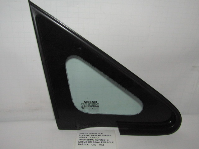Vidrio Fijo Puerta Derecha Nissan Versa Codigo 76820-ed500 - foto 2