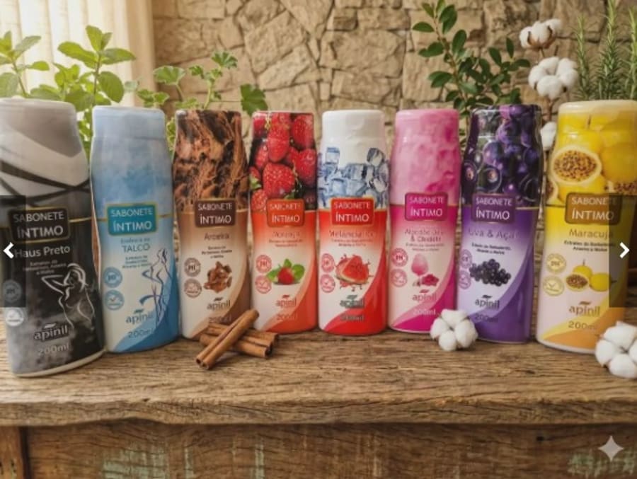 SABONETE LÍQUIDO FEMININO AROMATIZADO