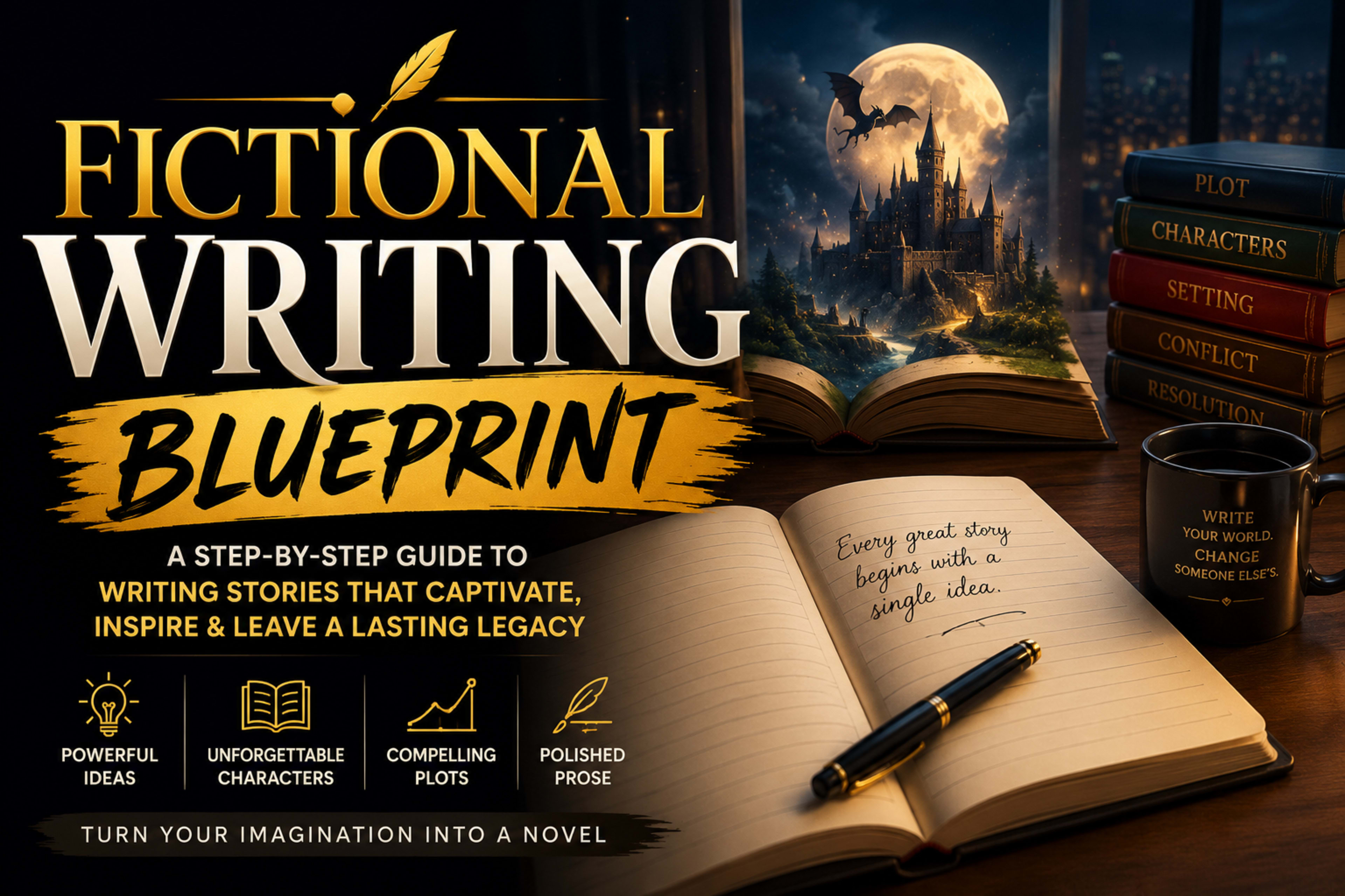 Fictional Writing Blueprint 