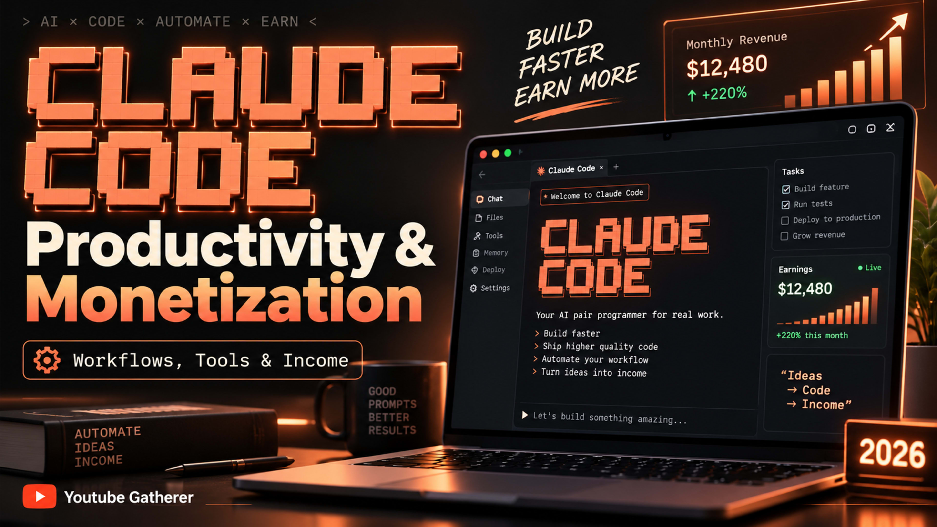 Claude Productivity & Monetization (Code & Cowork)