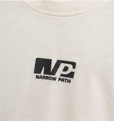 Do Not Be Afraid Heavyweight Tee Detail View