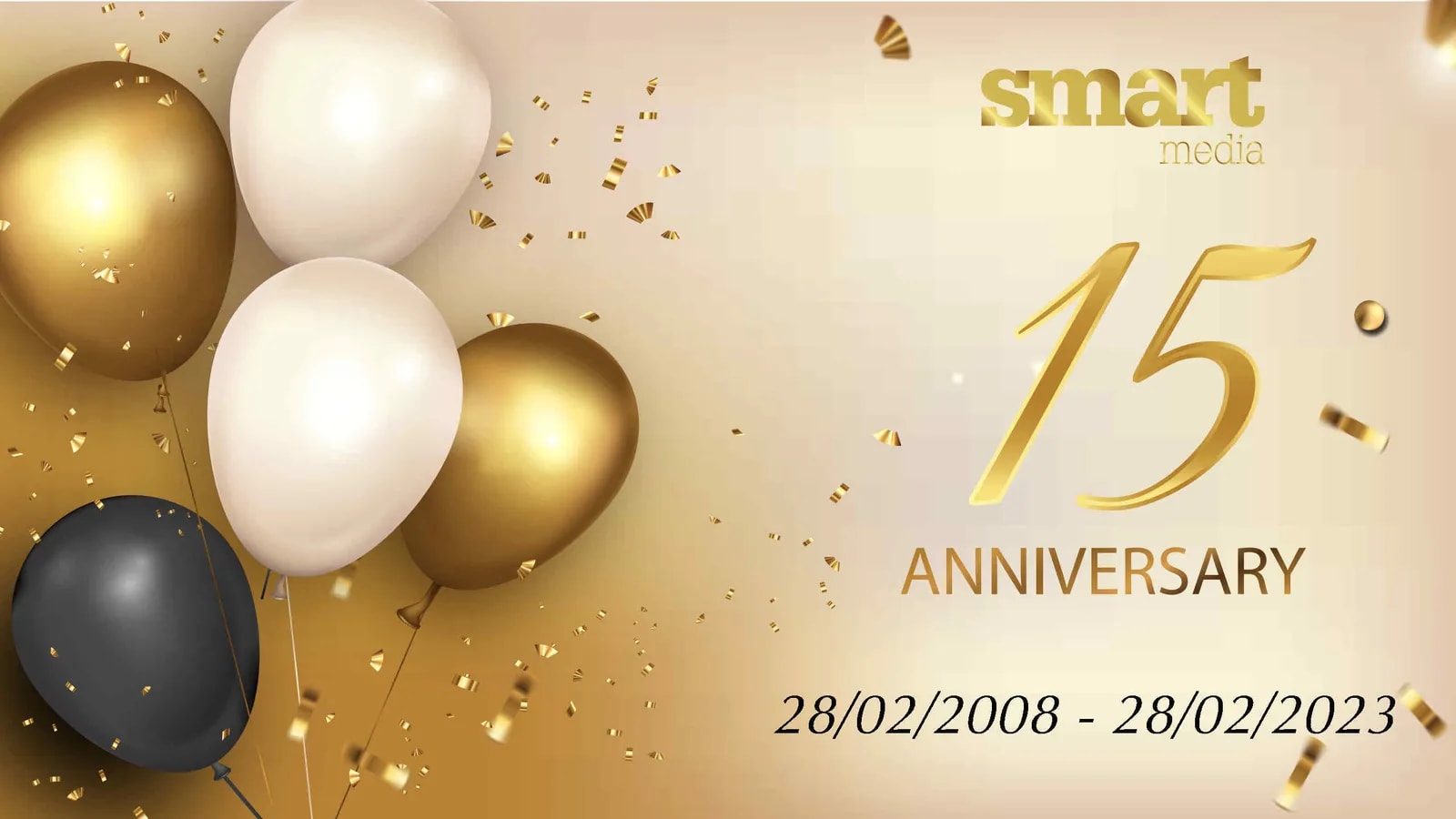 CHÚC MỪNG SINH NHẬT SMART MEDIA 15 TUỔI