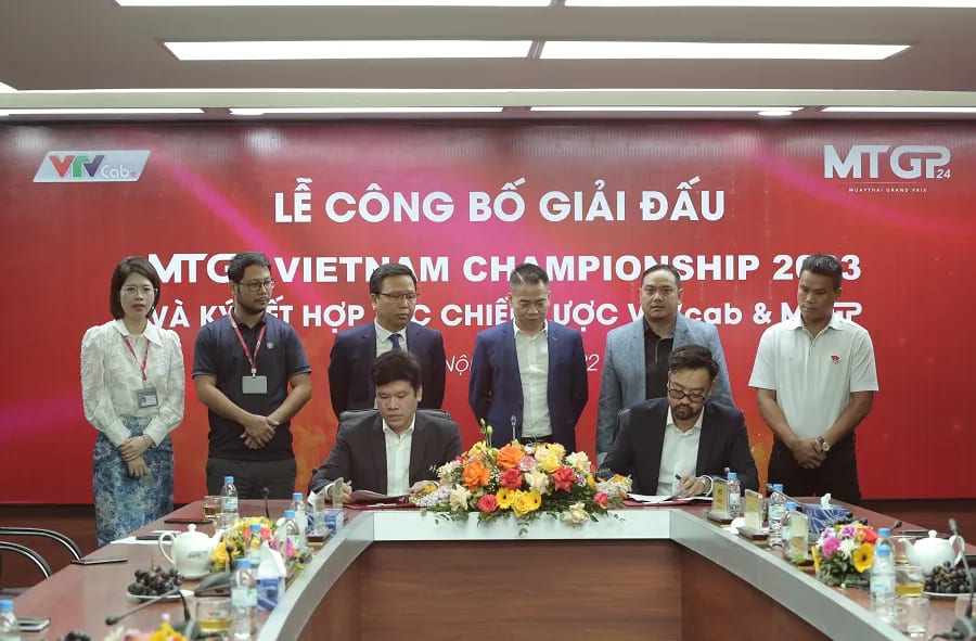 VTVcab sản xuất, phát sóng hệ thống giải muay quốc tế MTGP