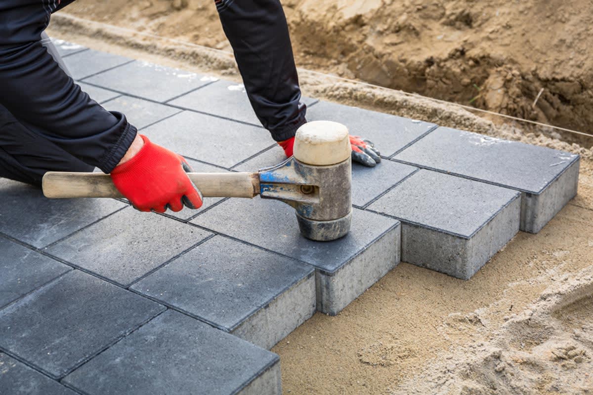 Paver Installation 