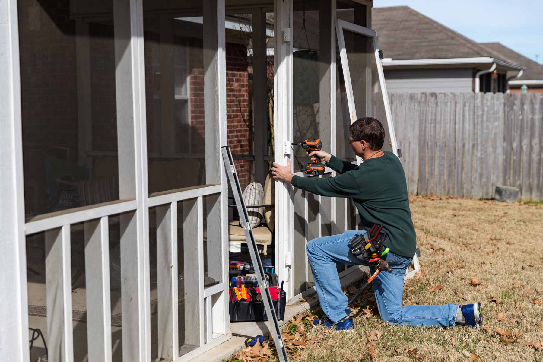 Find a porch screen repair service near you