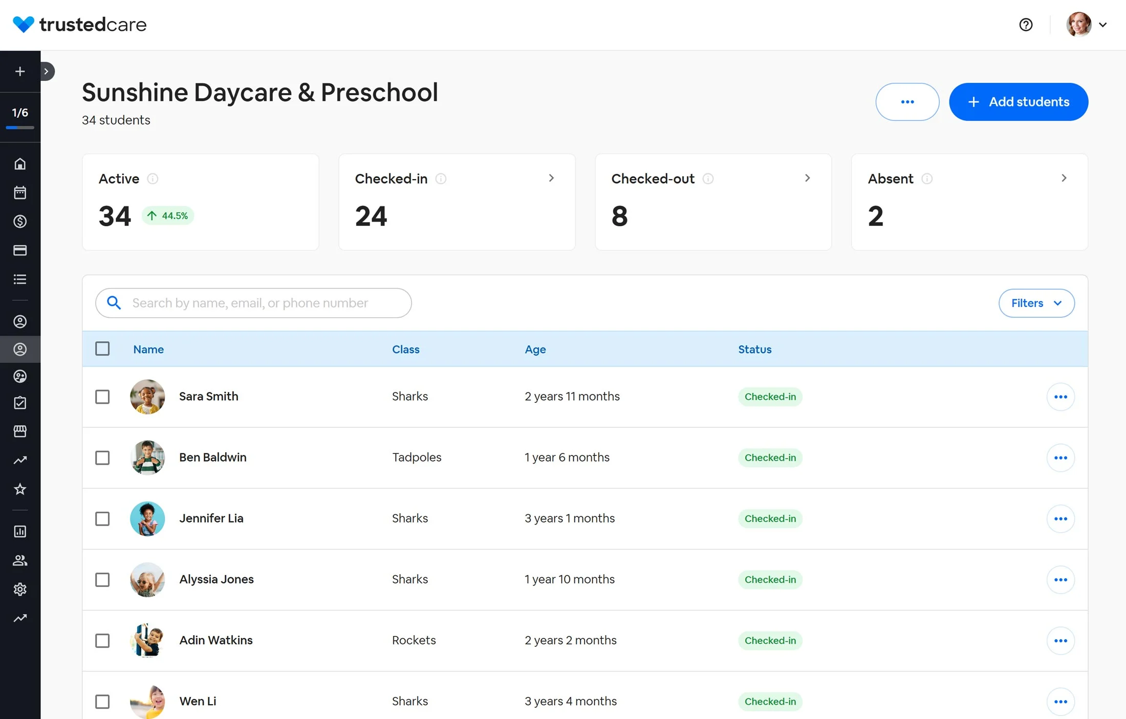 Platform workflow dashboard