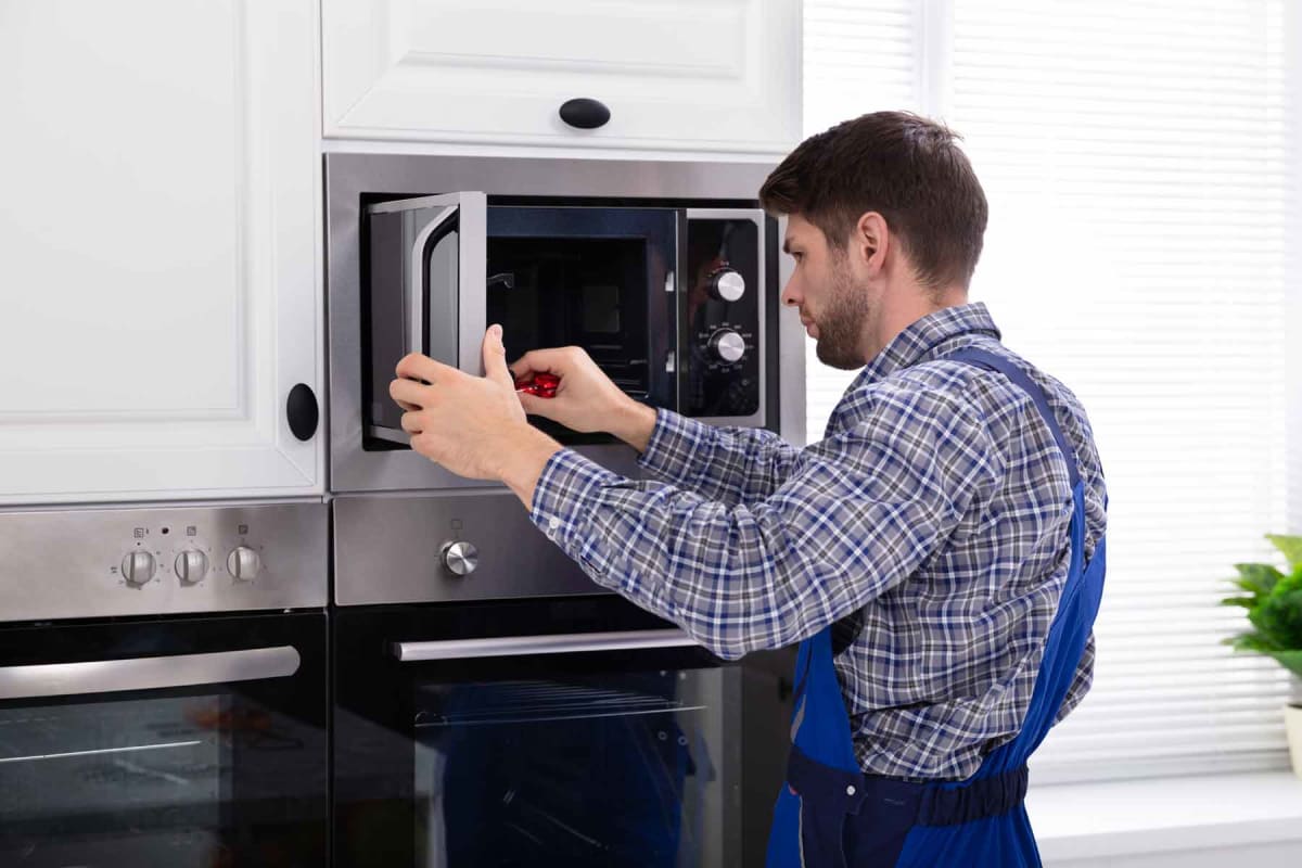 Find a microwave repair service near you