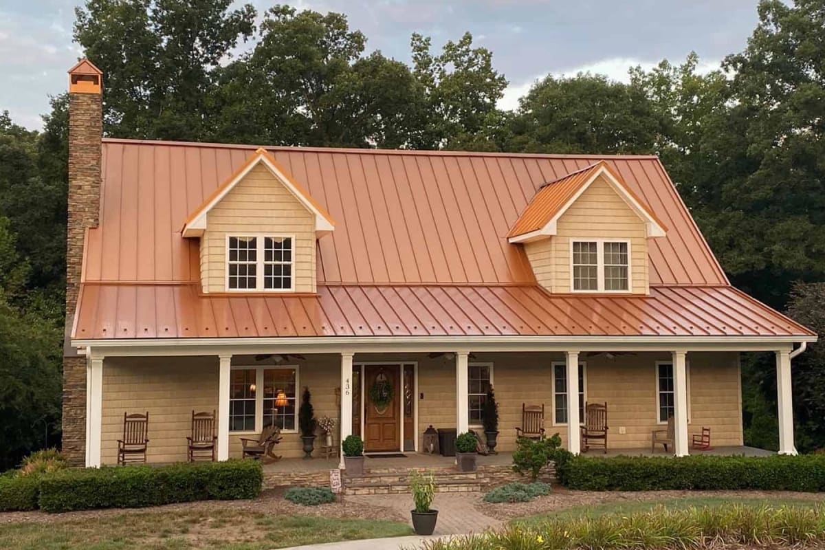 How much does a copper roof cost?