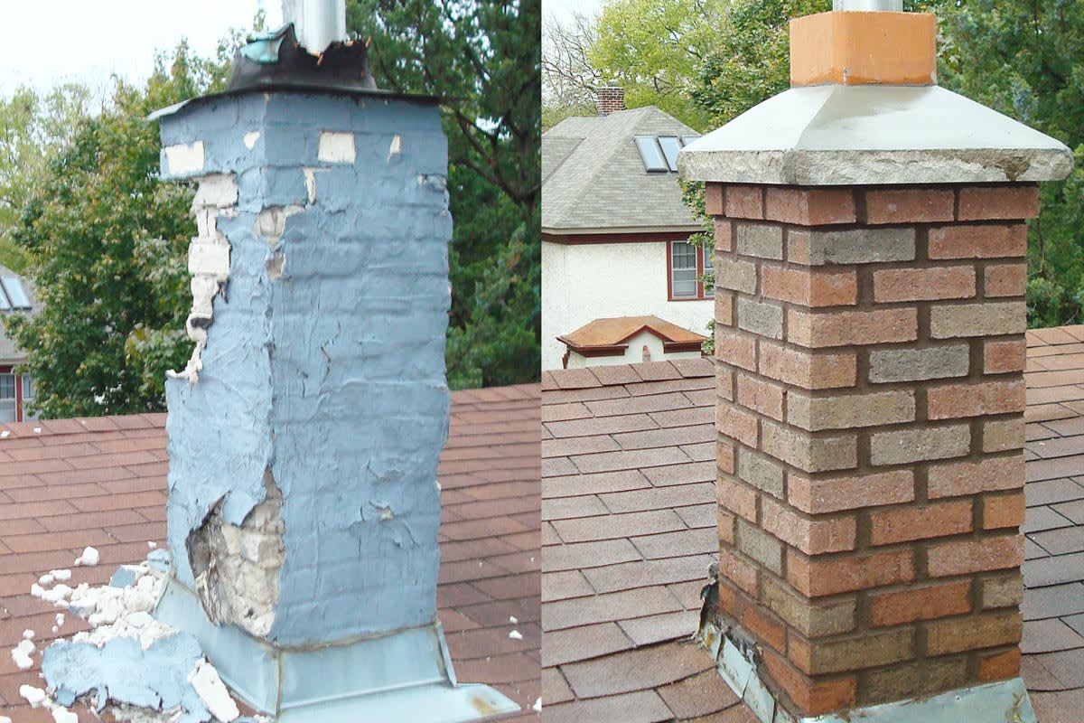 Rebuilding a Leaky Chimney From the Roofline Up