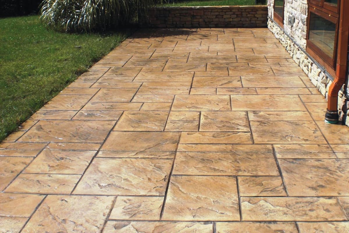 Homeguide Stamped Concrete Ashlar Cbijrf 