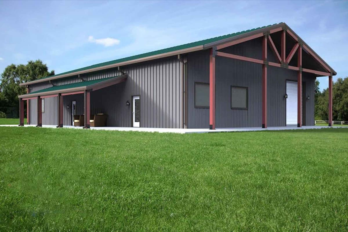 How much does a 40x60 pole barn cost?