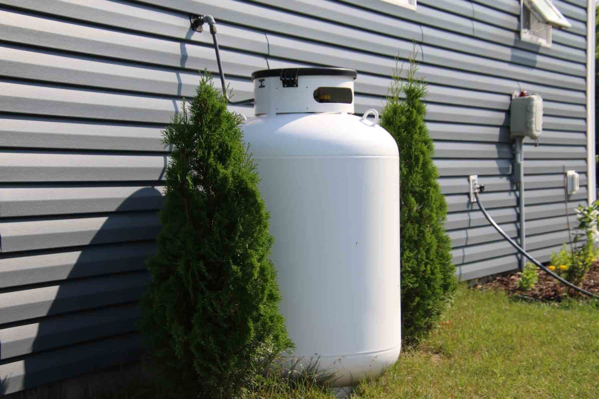 How much does a propane tank installation cost?