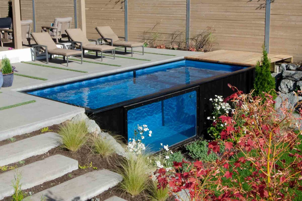 How much does a shipping container pool cost?