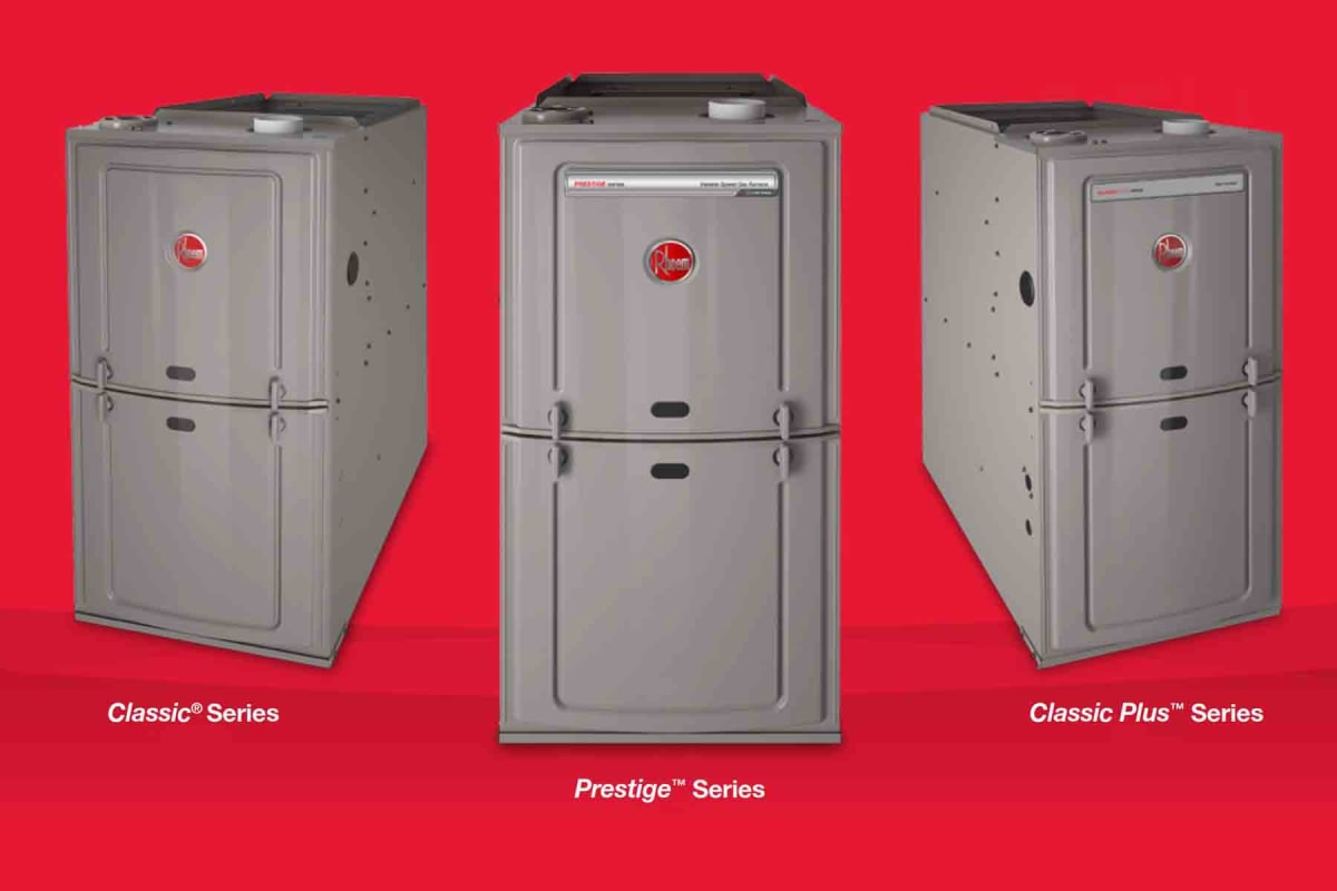 How much do Rheem and Ruud furnaces cost?