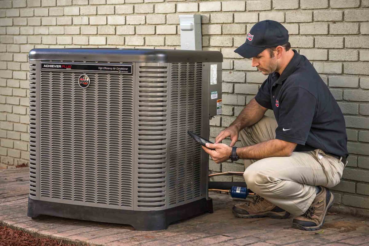 How much does a Ruud air conditioner cost?