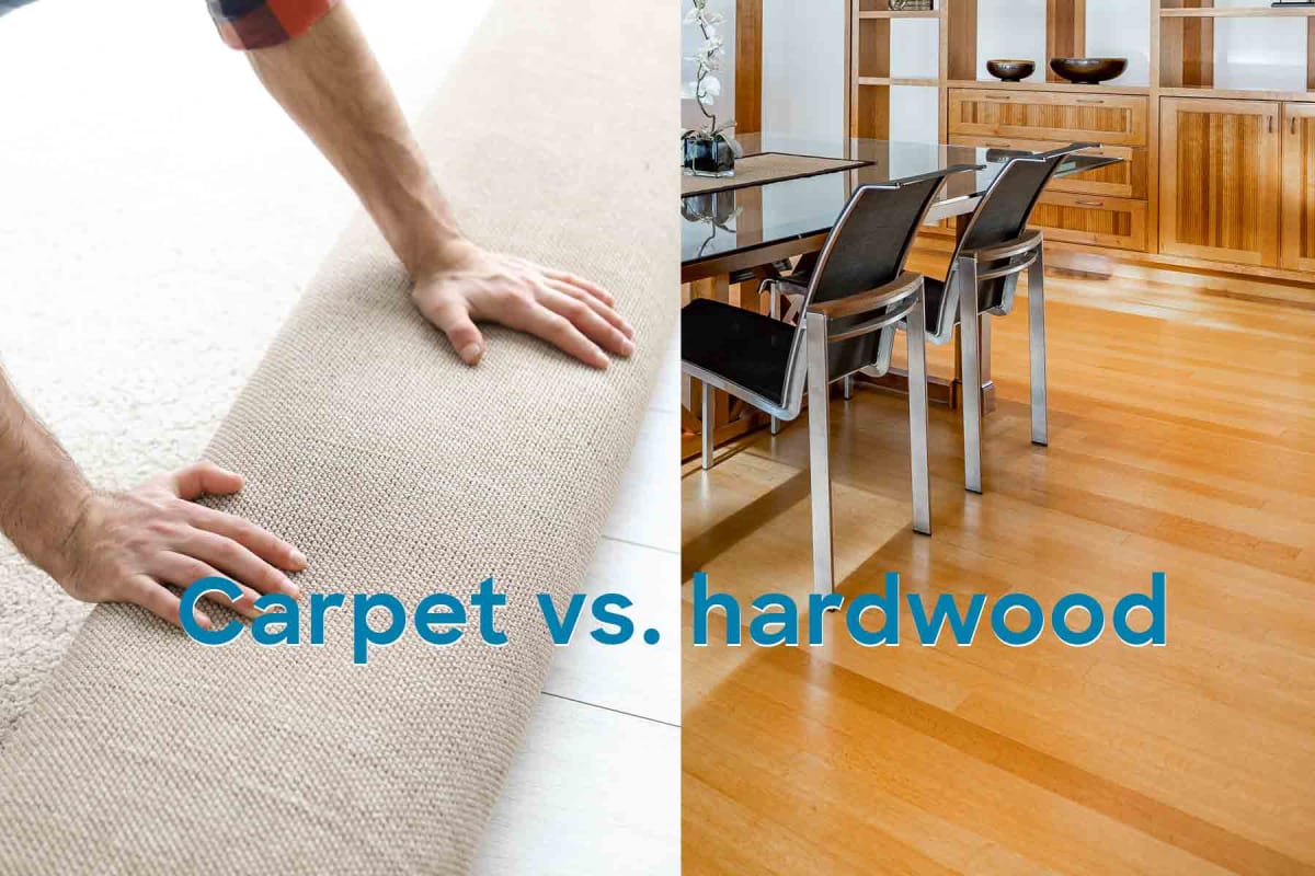 Carpet vs. hardwood cost