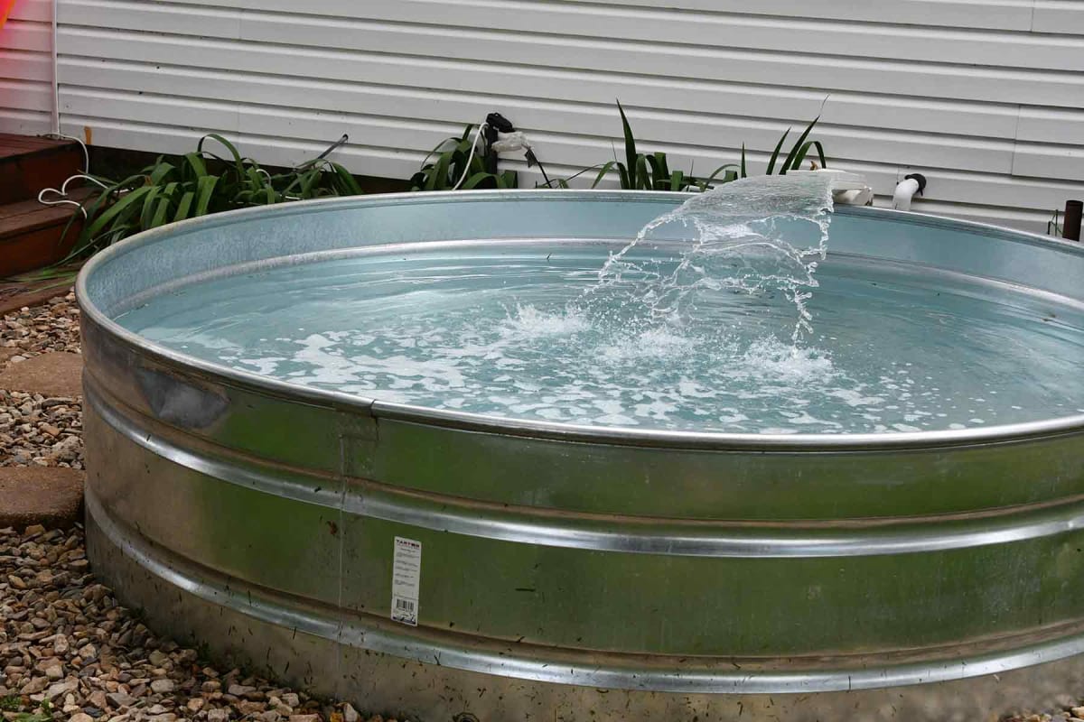 How much does a stock tank pool cost?
