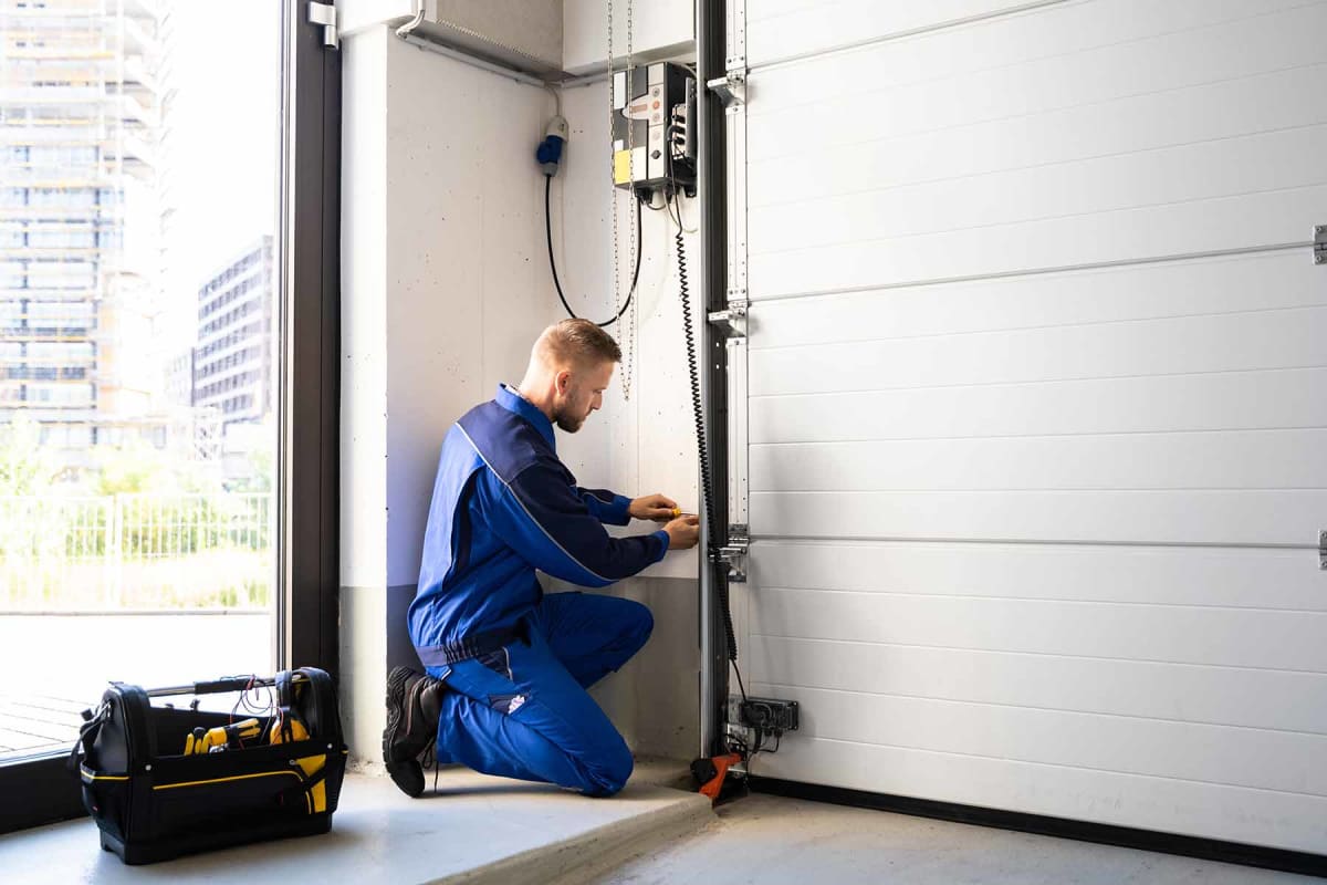 How much does a garage door tune-up cost?