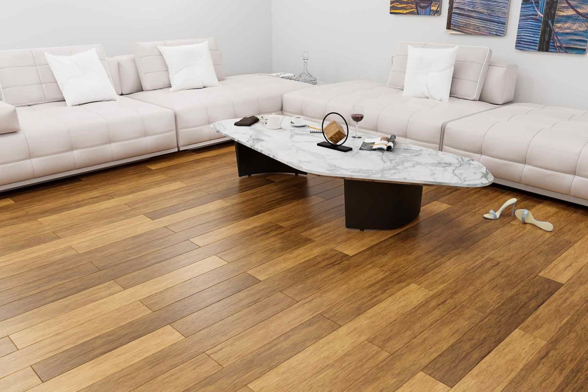 How much does engineered hardwood vs. hardwood cost?