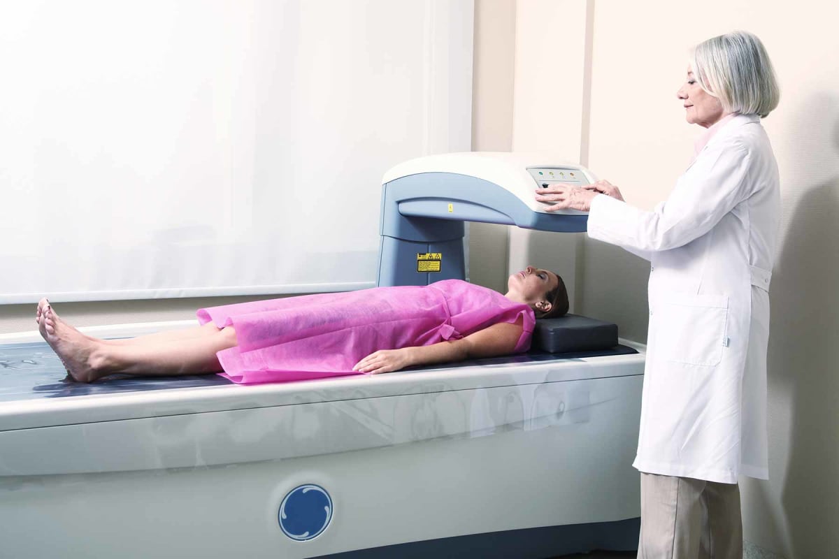 How much does a bone density test cost?