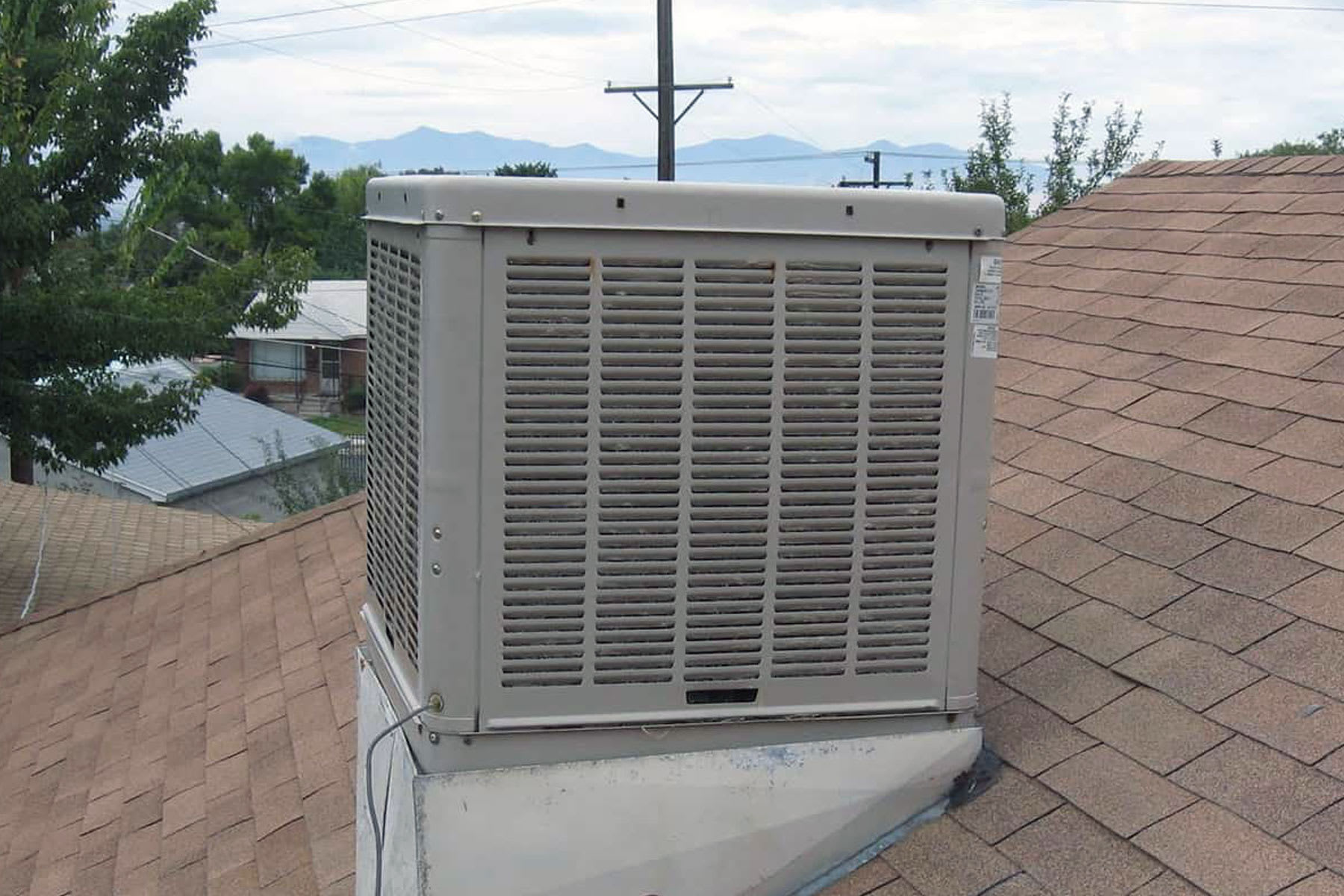 replacing swamp cooler with air conditioning