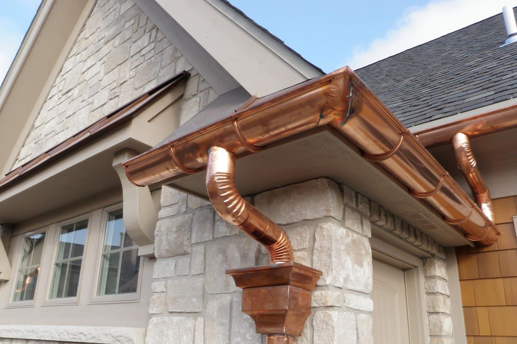 How much do copper gutters cost?