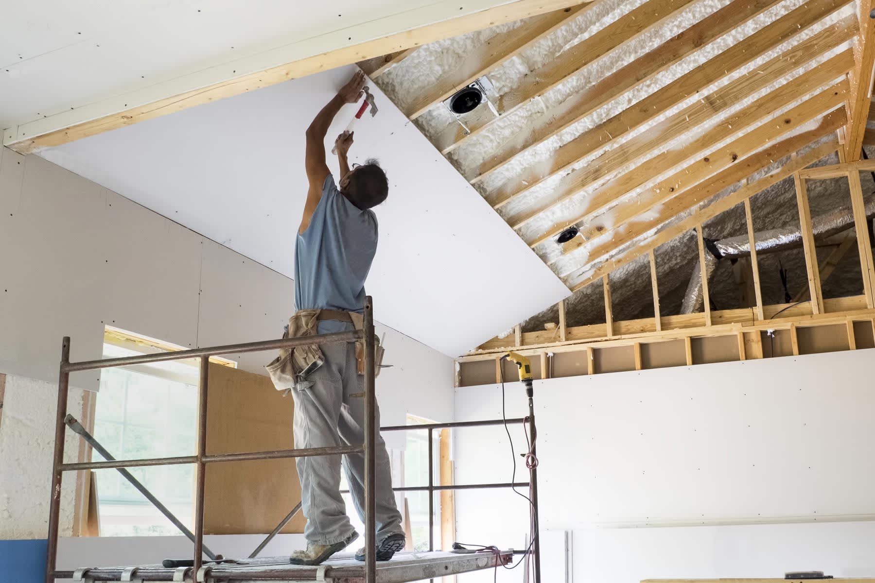2023 Drywall Installation Cost Hang Drywall Cost Per Sqft