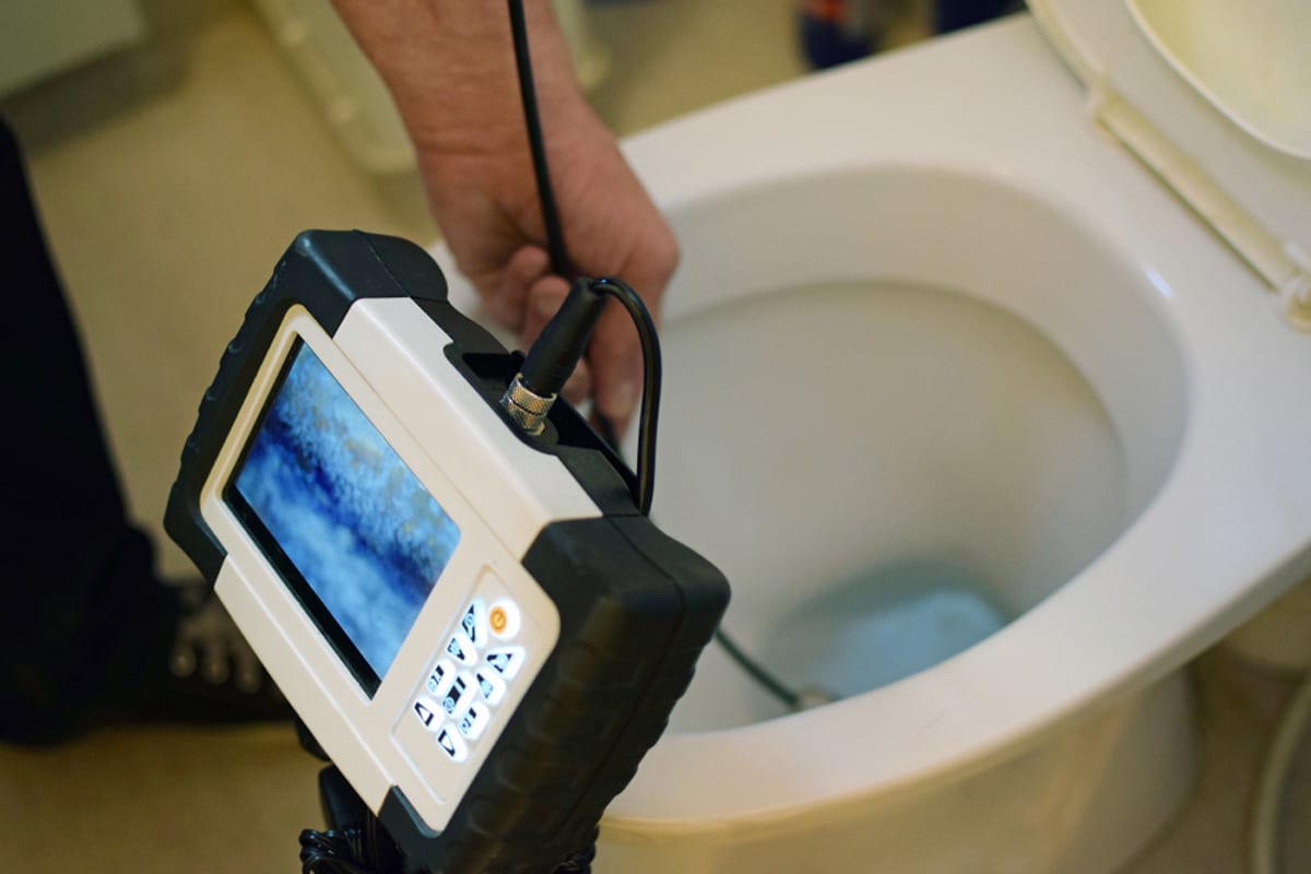 toilet camera snake