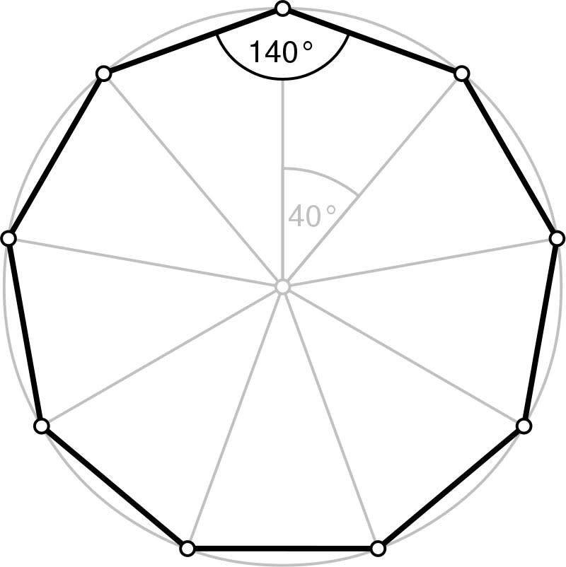 Regular nonagon