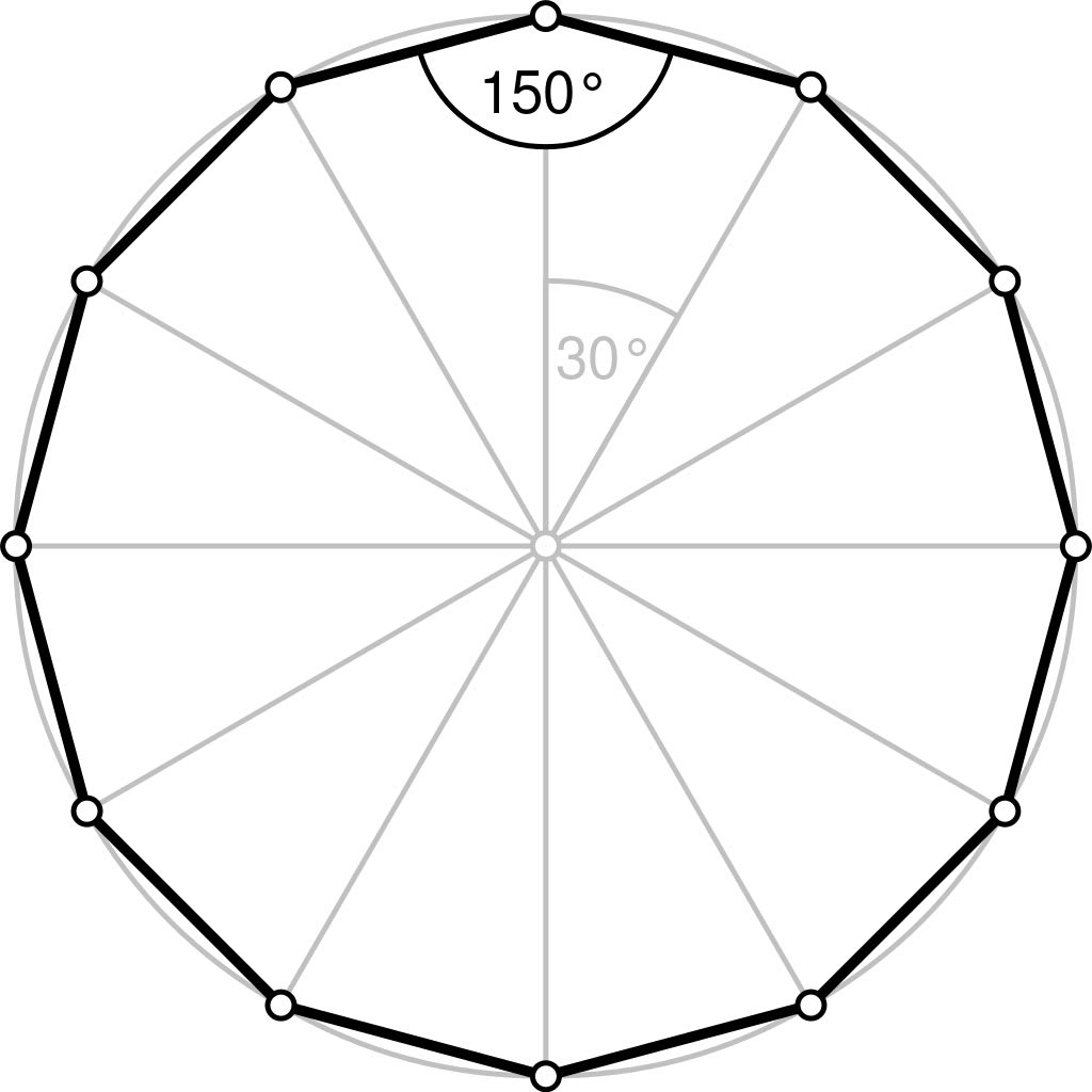 Tutors Regular Dodecagon Detailed Eafidq 