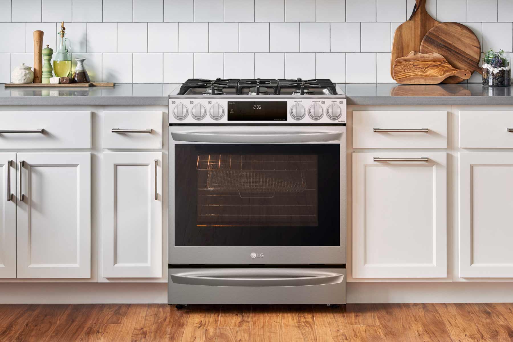 Homeguide New Oven Stove Installed In A Home Kitchen 