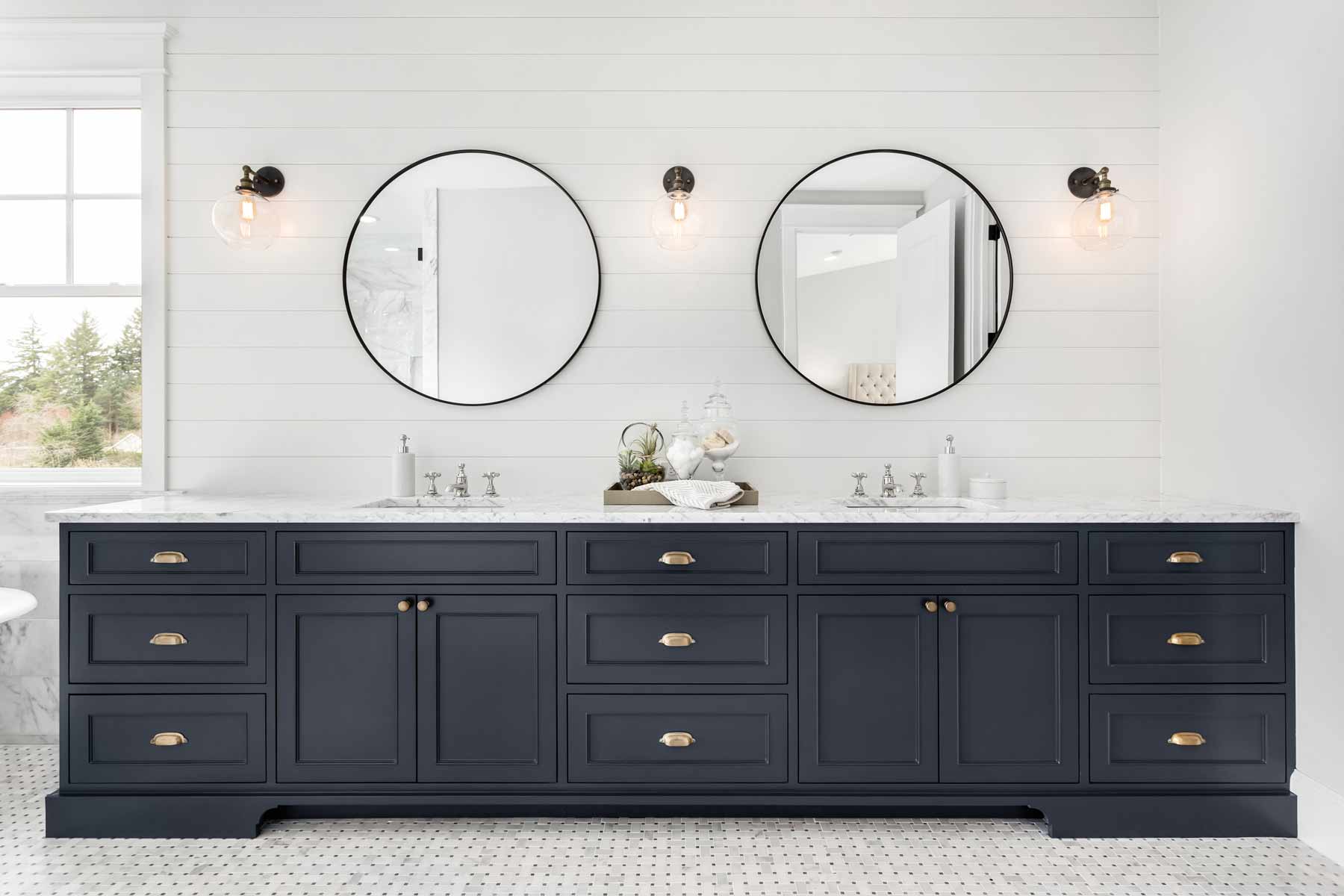 Cost To Install Double Bathroom Vanity