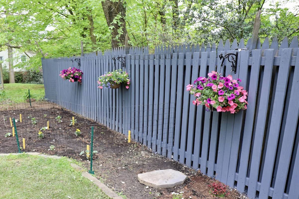 How much does it cost to stain or paint a fence?