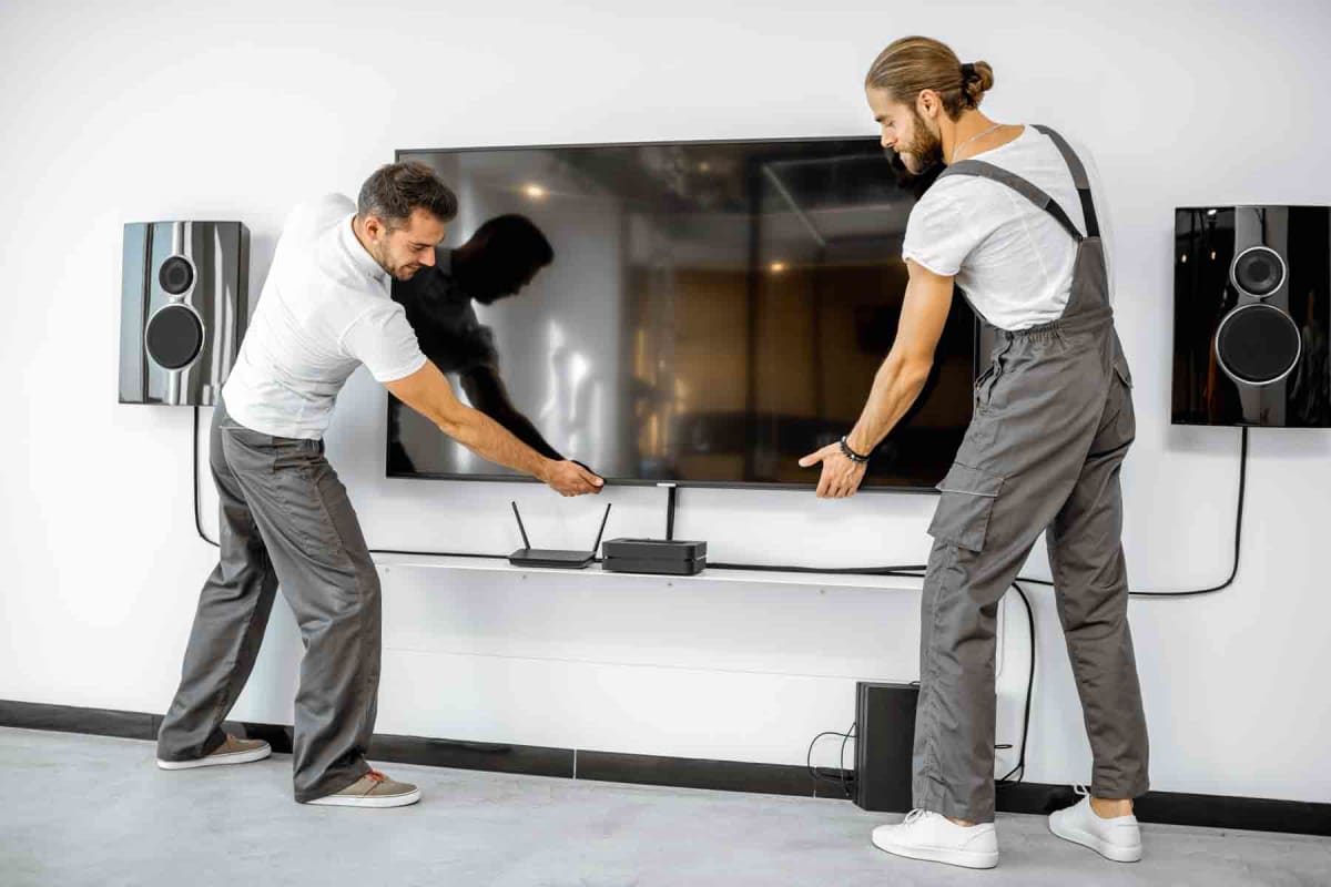 How much does a TV mount installation cost?