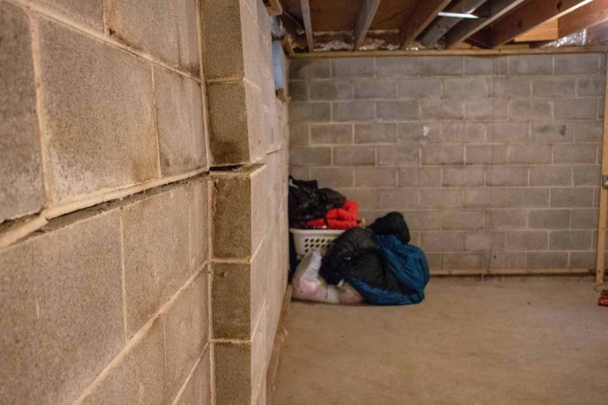 How much does a bowing basement wall repair cost?