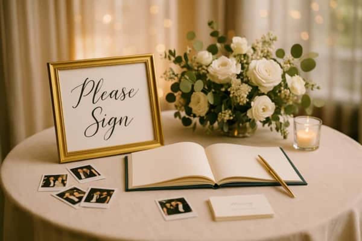 Wedding guest book ideas