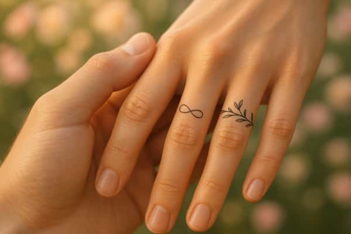 Wedding ring tattoo ideas