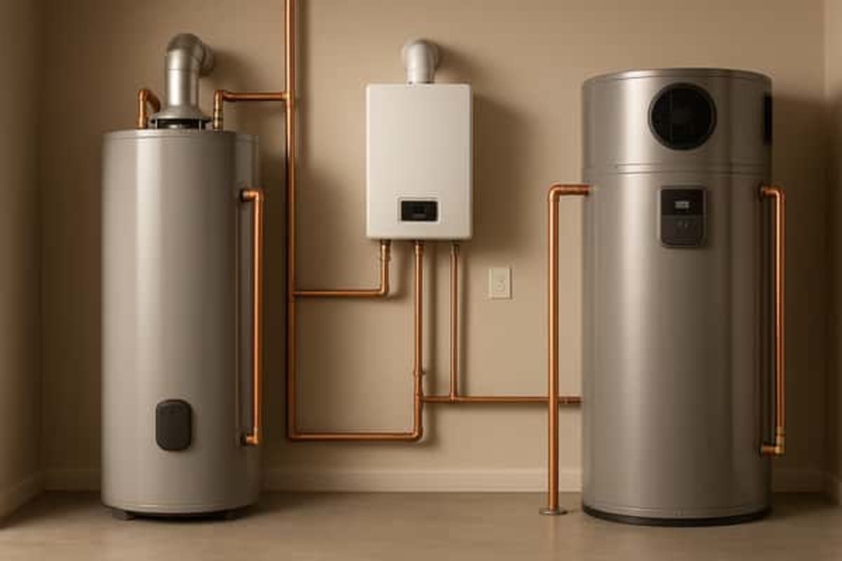 How much do water heaters weigh